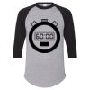 Unisex Three-Quarter Raglan Sleeve Baseball Jersey T-Shirt Thumbnail