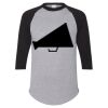 Unisex Three-Quarter Raglan Sleeve Baseball Jersey T-Shirt Thumbnail
