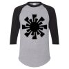 Unisex Three-Quarter Raglan Sleeve Baseball Jersey T-Shirt Thumbnail