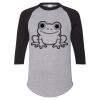 Unisex Three-Quarter Raglan Sleeve Baseball Jersey T-Shirt Thumbnail