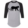 Unisex Three-Quarter Raglan Sleeve Baseball Jersey T-Shirt Thumbnail