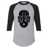 Unisex Three-Quarter Raglan Sleeve Baseball Jersey T-Shirt Thumbnail