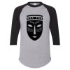 Unisex Three-Quarter Raglan Sleeve Baseball Jersey T-Shirt Thumbnail
