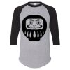 Unisex Three-Quarter Raglan Sleeve Baseball Jersey T-Shirt Thumbnail