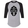 Unisex Three-Quarter Raglan Sleeve Baseball Jersey T-Shirt Thumbnail