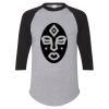 Unisex Three-Quarter Raglan Sleeve Baseball Jersey T-Shirt Thumbnail