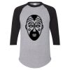 Unisex Three-Quarter Raglan Sleeve Baseball Jersey T-Shirt Thumbnail