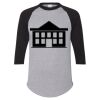Unisex Three-Quarter Raglan Sleeve Baseball Jersey T-Shirt Thumbnail