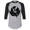 Unisex Three-Quarter Raglan Sleeve Baseball Jersey T-Shirt Thumbnail
