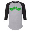 Unisex Three-Quarter Raglan Sleeve Baseball Jersey T-Shirt Thumbnail