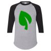 Unisex Three-Quarter Raglan Sleeve Baseball Jersey T-Shirt Thumbnail