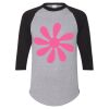 Unisex Three-Quarter Raglan Sleeve Baseball Jersey T-Shirt Thumbnail