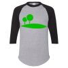 Unisex Three-Quarter Raglan Sleeve Baseball Jersey T-Shirt Thumbnail