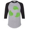 Unisex Three-Quarter Raglan Sleeve Baseball Jersey T-Shirt Thumbnail