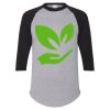 Unisex Three-Quarter Raglan Sleeve Baseball Jersey T-Shirt Thumbnail