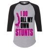 Unisex Three-Quarter Raglan Sleeve Baseball Jersey T-Shirt Thumbnail