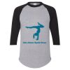 Unisex Three-Quarter Raglan Sleeve Baseball Jersey T-Shirt Thumbnail