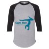Unisex Three-Quarter Raglan Sleeve Baseball Jersey T-Shirt Thumbnail
