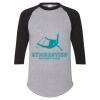 Unisex Three-Quarter Raglan Sleeve Baseball Jersey T-Shirt Thumbnail