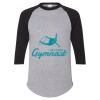 Unisex Three-Quarter Raglan Sleeve Baseball Jersey T-Shirt Thumbnail
