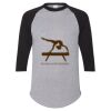 Unisex Three-Quarter Raglan Sleeve Baseball Jersey T-Shirt Thumbnail