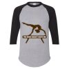 Unisex Three-Quarter Raglan Sleeve Baseball Jersey T-Shirt Thumbnail