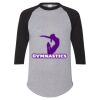 Unisex Three-Quarter Raglan Sleeve Baseball Jersey T-Shirt Thumbnail