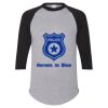 Unisex Three-Quarter Raglan Sleeve Baseball Jersey T-Shirt Thumbnail