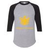 Unisex Three-Quarter Raglan Sleeve Baseball Jersey T-Shirt Thumbnail