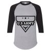 Unisex Three-Quarter Raglan Sleeve Baseball Jersey T-Shirt Thumbnail