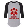 Unisex Three-Quarter Raglan Sleeve Baseball Jersey T-Shirt Thumbnail