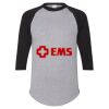 Unisex Three-Quarter Raglan Sleeve Baseball Jersey T-Shirt Thumbnail