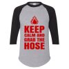 Unisex Three-Quarter Raglan Sleeve Baseball Jersey T-Shirt Thumbnail