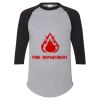 Unisex Three-Quarter Raglan Sleeve Baseball Jersey T-Shirt Thumbnail