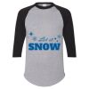 Unisex Three-Quarter Raglan Sleeve Baseball Jersey T-Shirt Thumbnail