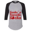 Unisex Three-Quarter Raglan Sleeve Baseball Jersey T-Shirt Thumbnail
