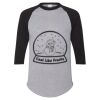 Unisex Three-Quarter Raglan Sleeve Baseball Jersey T-Shirt Thumbnail
