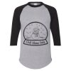 Unisex Three-Quarter Raglan Sleeve Baseball Jersey T-Shirt Thumbnail