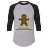 Unisex Three-Quarter Raglan Sleeve Baseball Jersey T-Shirt Thumbnail