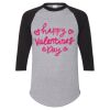 Unisex Three-Quarter Raglan Sleeve Baseball Jersey T-Shirt Thumbnail