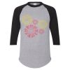 Unisex Three-Quarter Raglan Sleeve Baseball Jersey T-Shirt Thumbnail