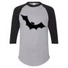 Unisex Three-Quarter Raglan Sleeve Baseball Jersey T-Shirt Thumbnail