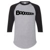 Unisex Three-Quarter Raglan Sleeve Baseball Jersey T-Shirt Thumbnail