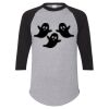 Unisex Three-Quarter Raglan Sleeve Baseball Jersey T-Shirt Thumbnail