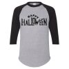 Unisex Three-Quarter Raglan Sleeve Baseball Jersey T-Shirt Thumbnail