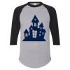 Unisex Three-Quarter Raglan Sleeve Baseball Jersey T-Shirt Thumbnail