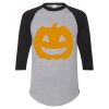 Unisex Three-Quarter Raglan Sleeve Baseball Jersey T-Shirt Thumbnail