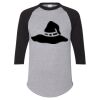 Unisex Three-Quarter Raglan Sleeve Baseball Jersey T-Shirt Thumbnail