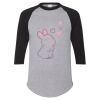 Unisex Three-Quarter Raglan Sleeve Baseball Jersey T-Shirt Thumbnail