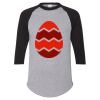 Unisex Three-Quarter Raglan Sleeve Baseball Jersey T-Shirt Thumbnail